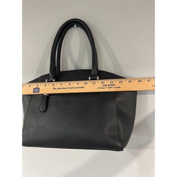 The Animal Rescue Site Black Satchel with silver Accents, Chic Bag - Picture 8 of 12